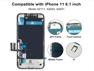 Écrans LCD TFT <span class=keywords><strong>11</strong></span> pouces pour téléphones mobiles, 6,1 pouces, pièces de rechange, garantie 6 mois, vente au détail et en gros, prix usine - Product Image 3