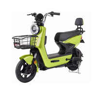 Vélo Électrique de Commutation à Deux Roues 48V, Vente Directe Usine, Moteur Sans Balais 3 Vitesses, Pratique Simple Mode, Acide Plomb, VTC Urbain Transfrontalier