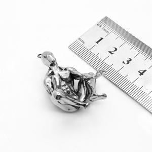 Colliers et pendentifs Spiderman en acier inoxydable, bijoux en gros, finition hautement polie, style européen - Product Image 3