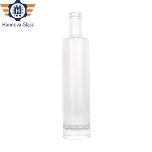 1000ml空ガラスLiquroボトルウイスキーVokdaラムジスピリッツガラス瓶ラベル付き - Product Image 1