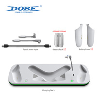 Station de charge DOBE VR pour casque et manettes, chargeur rapide avec lumière RVB, accessoires VR pour Meta Quest 3/3S