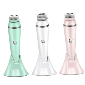 เครื่องทำความสะอาดผิวหน้า 4 in 1 โซนิค บิวตี้แมชชีน ขัดผิว กันน้ำ ชุดสปาหน้า พร้อมแปรงทำความสะอาดผิวหน้าและฐาน - Product Image 3