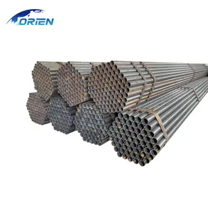 Fabbrica direttamente fornitori prezzo tubo d'acciaio tondo Q235 Q345 acciaio saldato tubi in acciaio al carbonio con il miglior prezzo