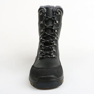 Manufacturer Factory Custom Safety Shoes for <strong>Men</strong> Steel Toe <strong>Boots</strong> Warm slip Resistant Leather <strong>Waterproof</strong> Stab-resistant S3 - Product Image 2