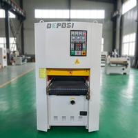 Ponceuse à bande large automatique pour le travail du bois, cadre en bois, 630 1000 1300 mm, pour meubles