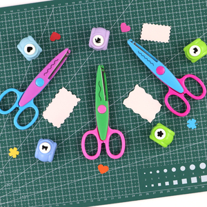 Perforateur de papier artisanal, poinçons pour <span class=keywords><strong>scrapbooking</strong></span>, ciseaux décoratifs colorés pour les bords du papier, artisanat durable, bricolage, plus de trous, ensemble de poinçons - Product Image 4
