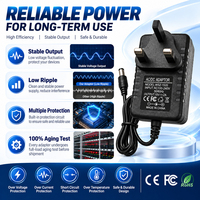 Adaptor Daya Switching OEM Pabrik 15V 2A 30W 100-240V Colokan UK ABS/PC AC DC Tipe-C untuk Speaker Proyektor