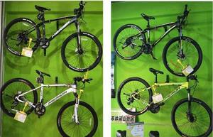 Supporto <span class=keywords><strong>da</strong></span> Parete per Biciclette, Gancio <span class=keywords><strong>Doppio</strong></span> Ribaltabile per Bici, Sistema di Stoccaggio per Garage e Capanno - Product Image 6