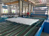 Machine automatique de fabrication de couches de fibres de polyester Airlay de marque MAPS, machine à couches de coton, machine à couches à flux d'air, machine non tissée