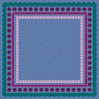 Alas Mahjong Amerika Portabel 80cm Persegi, Tebal, Anti-Selip, Peredam Suara, untuk Penggunaan Dalam dan Luar Ruangan