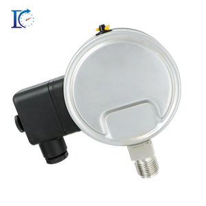 Manomètre à contact électrique de type inductif haute précision 100 mm, boîtier en acier inoxydable, type tube de Bourdon, DaChengYiBiao - Product Image 2