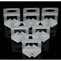 Clips de système de nivellement de carreaux de haute qualité 1.0/1.5/2.0/3.0MM entretoises de carreaux 100 pièces par sac pour sol