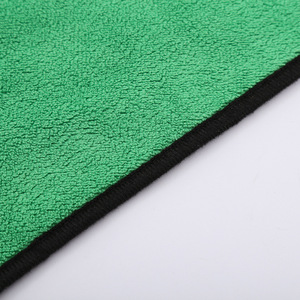 Toalla de microfibra de doble cara para lavado de autos, 30x40 cm, gruesa, sin pelusa, absorbente, para limpieza y detallado de automóviles - Product Image 2