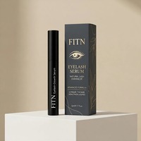 Sérum de croissance des cils à base de peptides végétaux purs pour des cils plus longs, plus épais et plus sains, activateur de croissance des cils, OEM, étiquette privée, personnalisé, premium