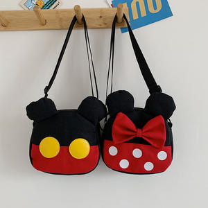 Nouveauté Sac en toile décontracté Mickey <span class=keywords><strong>Minnie</strong></span> <span class=keywords><strong>dessin</strong></span> <span class=keywords><strong>animé</strong></span> adorable Grande capacité Sac <span class=keywords><strong>de</strong></span> shopping Sac à bandoulière Sacs à main pour enfants Personnalisé - Product Image 3