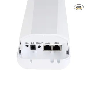 24V POE LAN&WAN Outdoor Wifi Router 300Mbps Wireless Repeater Wifi Bridge Long Range 2.4Ghz 5KM Outdoor CPE AP Bridge