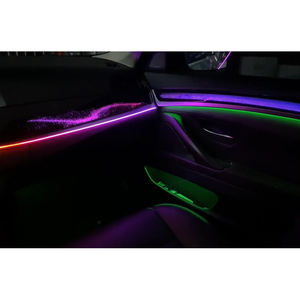 Éclairage d'ambiance intérieur de voiture Symphony Led pour BMW Série 5 F10 RHD 2011-2017 Accessoires de garniture d'ambiance - Product Image 2