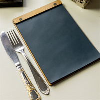 Support de menu vertical en bois massif, porte-étiquette de prix, présentoir de table en bois personnalisé pour bureau