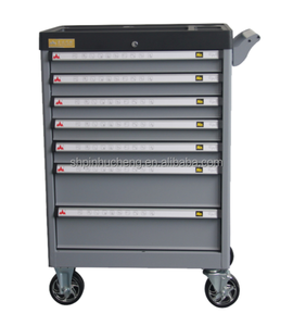 Cajón de 7 capas de alta calidad, carro de herramientas de metal, caja de herramientas, gabinete con asas y ruedas - Product Image 3