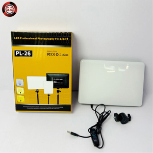 Luz LED de Relleno para Estudio Fotográfico y Video, Panel Cuadrado Inteligente con Control Remoto, Tres Colores, Regulable, 110v 220v, PL-26 - Product Image 2