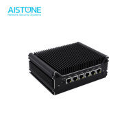 Serveur Linux Ubuntu Firewall Intel N100 Quad Core 6 ports LAN 4 ports USB 3.0 DDR4 HD VGA 2 sorties 2 ports COM Routeur réseau