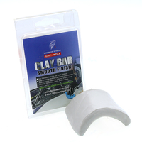 North Wolf Kit de limpieza de coche de color blanco multiusos de grado fino, barra de arcilla de lubricación por pulverización, cuidado de coche multiusos