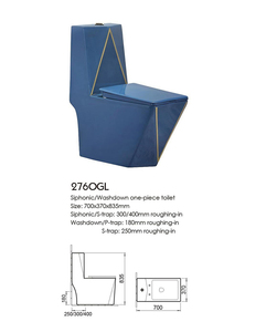 Thiết Bị Vệ Sinh <span class=keywords><strong>WC</strong></span> Kim Cương Hình Dạng Sàn Gắn Màu Xanh Vàng Dòng Nước Tủ Quần Áo Nhà Vệ Sinh Commode Phòng Tắm Gốm Một Mảnh Nhà Vệ Sinh - Product Image 2