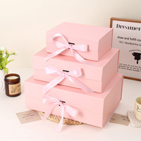 Boîte cadeau rigide pliable magnétique de luxe, logo personnalisé, carton, estampage à chaud or, impression UV, taille personnalisée, mariage, parfum, cadeau