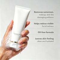 Nettoyant Visage Doux Hydratant au Double Collagène et Extrait d'Opuntia Ficus Indica à Marque Blanche, Enrichi en Acides Aminés