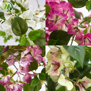 Plante artificielle de <span class=keywords><strong>bougainvillier</strong></span> simulée à couleurs vives et changeantes <span class=keywords><strong>en</strong></span> <span class=keywords><strong>pot</strong></span>, fleurs et arbres artificiels pour la décoration du salon - Product Image 6