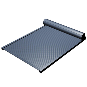 Pare-soleil <span class=keywords><strong>de</strong></span> <span class=keywords><strong>porte</strong></span> en aluminium moderne Lames d'auvent 55mm Montage à vis Extérieur Durable Garantie 1 an - Product Image 1