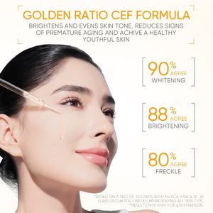 O volume antienvelhecimento do ODM do OEM desvanecer-se soro de clareamento do brilho dos pontos escuros 10% da vitamina C para a cara - Product Image 6