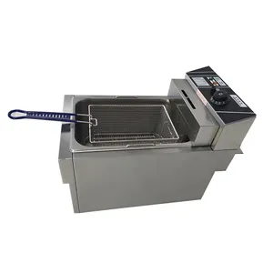 Snack Electric Fryers Commercial Chips Machine Potato Industrial Fried Oil Filter Chip Fat Deep fryer