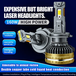 Suministro de fábrica Logotipo OEM Alta potencia 80W 10000LM Kit de bombilla LED para automóvil 24V Camión Auto LED Faro 6000K H4 H7 H11 9005 9006 9012 <span class=keywords><strong>H1</strong></span> - Product Image 6