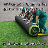 Gazon artificiel aspect naturel en gros pour terrasse extérieure, balcon, jardin et aménagement paysager