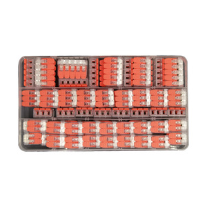 Bloque de Terminales de Conexión Rápida 0.14-4.0mm, Conector para Tiras de Luz LED, Material Ignífugo para PC, 80 Cajas - Product Image 3