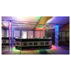 Armazón de iluminación para DJ, armazón de aluminio de 6,56 pies (2,0 m), totem, pantalla de iluminación, armazón de aluminio, gran oferta