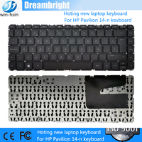 Clavier d'ordinateur portable SP espagnol pour HP Pavilion 14-N 14-N000 sans cadre Teclado Nouveau clavier d'ordinateur portable noir
