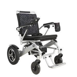 Ginee Medical Ultra Light 12Aバッテリー電動車椅子ポータブル折りたたみデザインリモコンアルミ合金 - Product Image 3