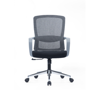 Chaise de bureau de conférence avec ascenseur de style moderne Fauteuil de chirurgien bon marché Chaise de visiteur avec tissu en maille pour salle de réunion