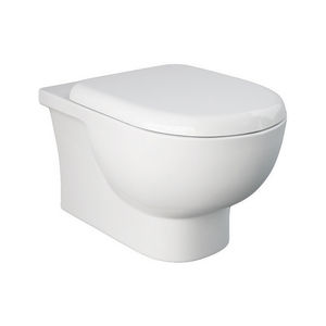 โถสุขภัณฑ์แบบแขวนผนังไร้ขอบ รุ่น Tonique ขนาดความยาว 58 ซม. กว้าง 36.5 ซม. สูง 38 ซม. ติดตั้งแบบซ่อน - Product Image 1