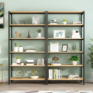 Estante <span class=keywords><strong>de</strong></span> suelo Simple para sala <span class=keywords><strong>de</strong></span> estar, estantes multicapa <span class=keywords><strong>de</strong></span> acero <span class=keywords><strong>y</strong></span> <span class=keywords><strong>madera</strong></span>, estantería <span class=keywords><strong>de</strong></span> almacenamiento, estante <span class=keywords><strong>de</strong></span> almacenamiento <span class=keywords><strong>de</strong></span> arte del <span class=keywords><strong>hierro</strong></span> - Product Image 2
