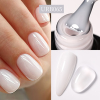 Colle de base en caoutchouc pour verre de 7 ml en gros, colle de base longue durée sans ponçage, colle à ongles à paillettes