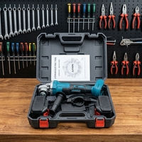 Meuleuse d'angle sans fil rechargeable au lithium haute puissance de qualité supérieure pour la découpe et le polissage DIY