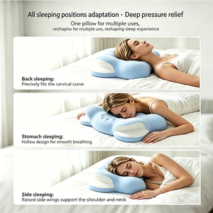 Meilleure vente <span class=keywords><strong>Oreiller</strong></span> anti-ronflement et orthopédique <span class=keywords><strong>pour</strong></span> <span class=keywords><strong>le</strong></span> cou haut et bas Coussin <span class=keywords><strong>pour</strong></span> appuie-tête <span class=keywords><strong>Oreiller</strong></span> en mousse à mémoire de forme <span class=keywords><strong>pour</strong></span> <span class=keywords><strong>le</strong></span> sommeil - Product Image 5
