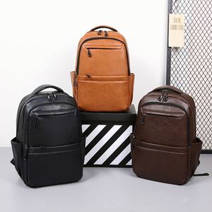 Top Sale PU Leather Custom Luxury Fashion <b>Small</b> Casual Sports <b>Waterproof</b> Mochila Travel Bagpack Back Pack Backbag <b>Backpack</b> Bag - Product Image 2