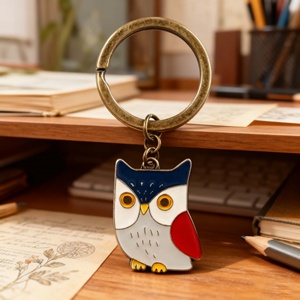 Ornements suspendus promotionnels de haute qualité, personnalisés avec le logo de l'entreprise, en alliage de zinc, imperméables, écologiques, dessins animés - Product Image 3