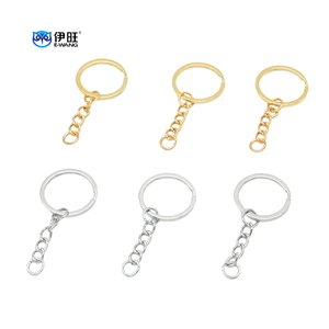 Porte-clés rond plat en métal personnalisé 2023 pour porte-clés - Product Image 5