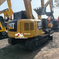 Excavatrice compacte d'occasion Cat 308E2 à rayon de braquage réduit avec hydraulique à haut débit pour la construction urbaine et les travaux publics