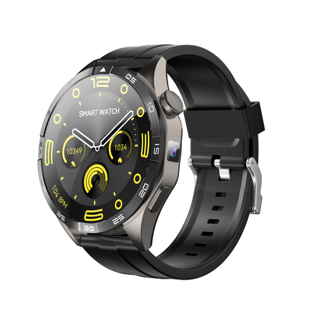 2026 AMOLED 5G Android Smart Watch for Men Women Waterproof Outdoor Sports Fitness Tracker with SIM Card & Replaceable Straps